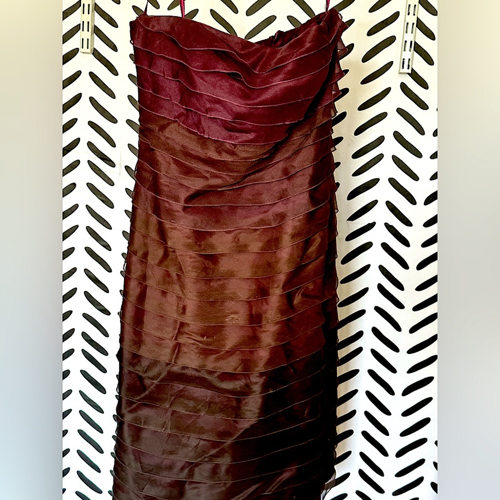 Silk, Woman’s, dress purple, Anne Kline